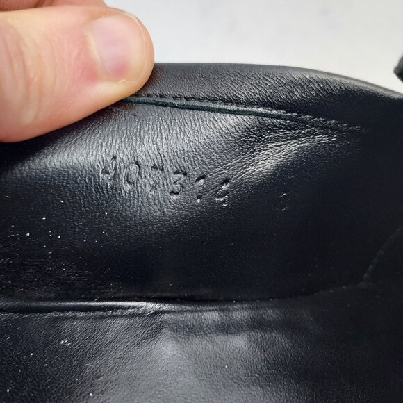 Gucci Brixton Black Leather Horsebit Loafer Shoe - Picture 3 of 13